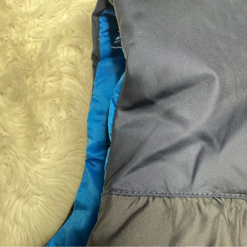 The North Face Vest Blue & Grey Zip-Up Size 6 - Picture 8 of 16